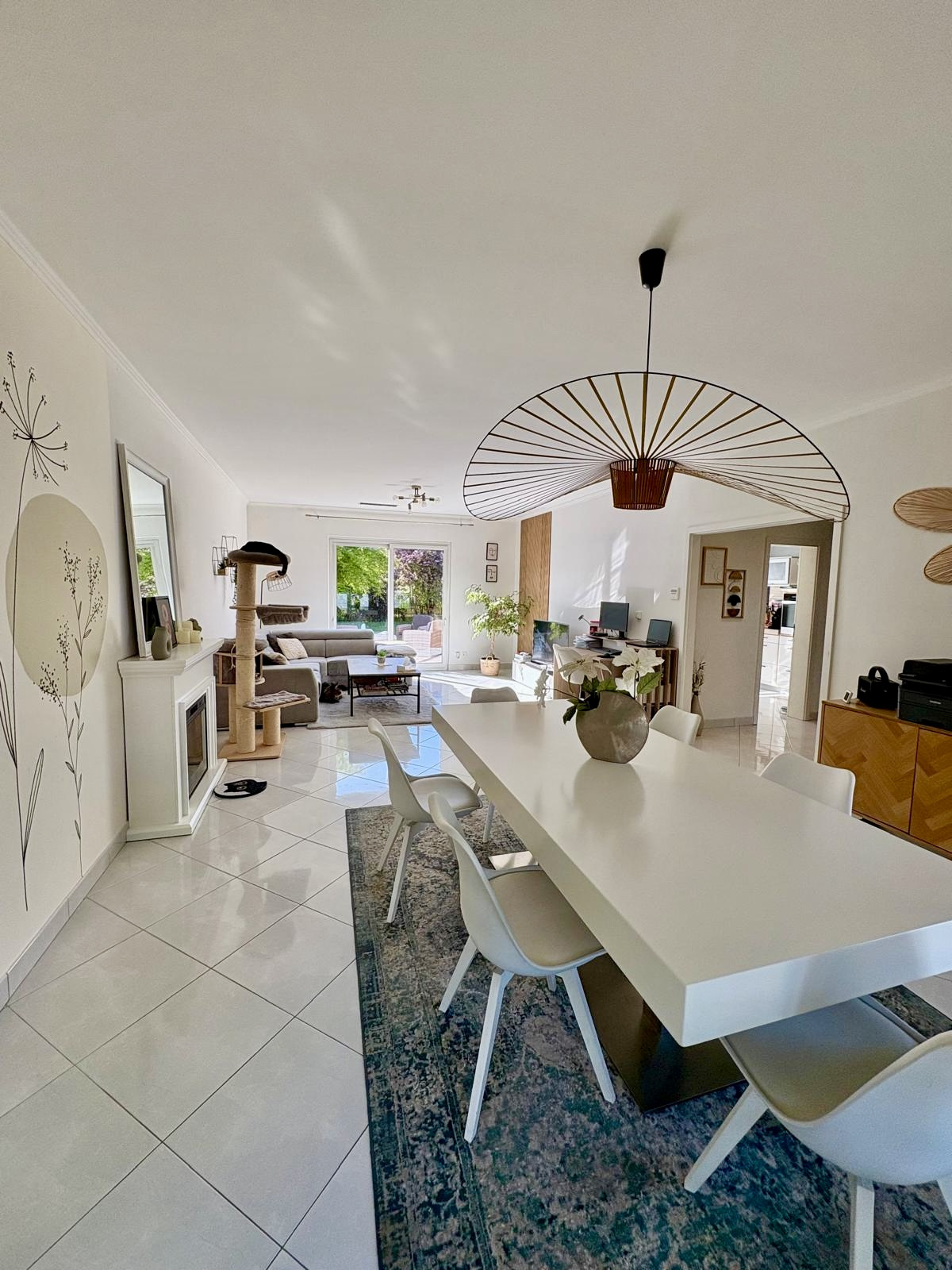 Maison plein pied avec jardin